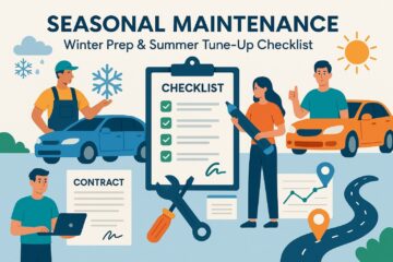 Seasonal Maintenance: Winter Prep & Summer Tune Up Checklist